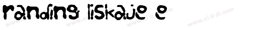 Branding Aliskaje Re字体转换